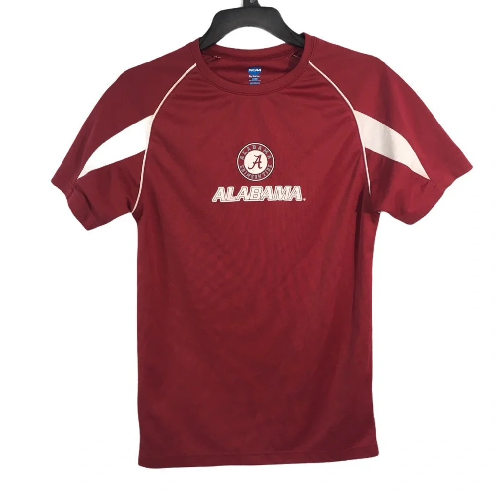 TS229 Mens NCAA Alabama Crimson Roll Tide Shirt S